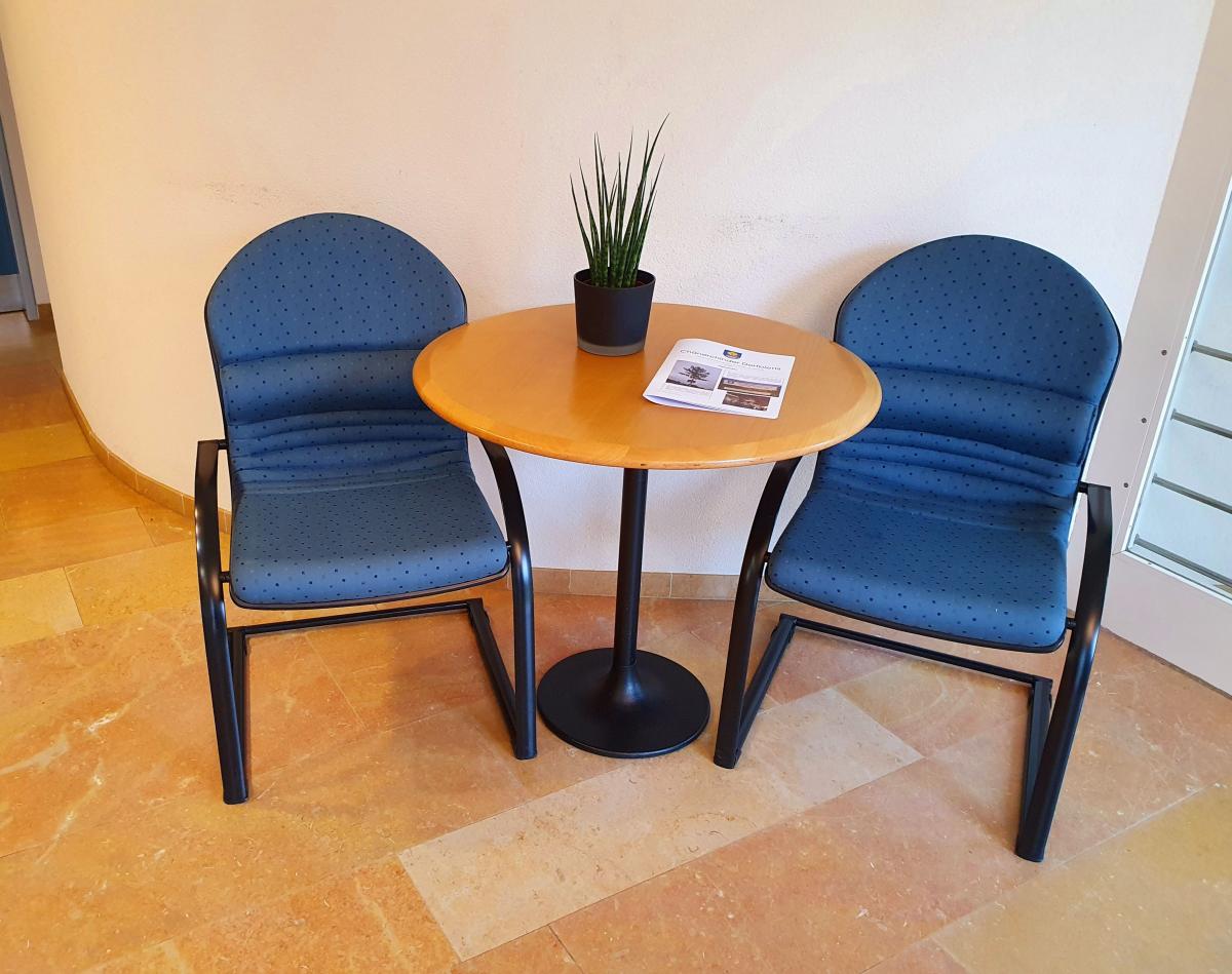 Wartebereich Verwaltung