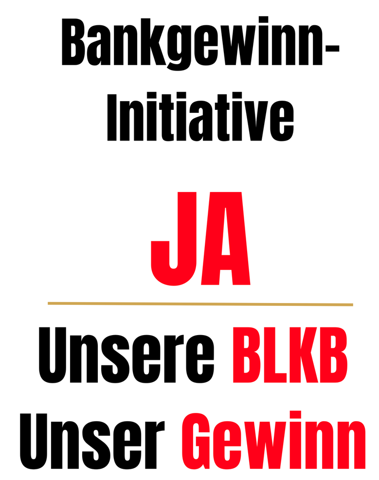 Bankgewinn-Initiative